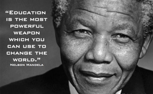 Educação - Nelson Mandela